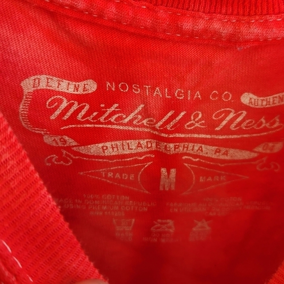 🦬🦬❤Chicago Bulls 6-Time NBA World Champions Medium Red‎ Tie Dye T-Shirt - Picture 3 of 4